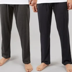 Herre EMB To Pak Lounge Bukser Marineblå/​Koksgrå Meleret