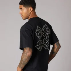 Herre Emblem T-shirt Sort