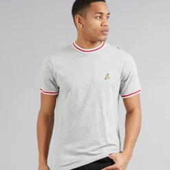 Herre Embryo T-shirt Lys Grå Melange