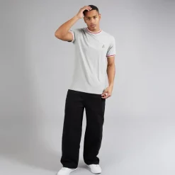 Herre Embryo T-shirt Lys Grå Melange