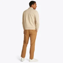 Herre Essential Intechno Sweatshirt med lynlås Sandeltræ