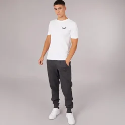 Herre Essentials Logo Joggers Dyb Grå Heather