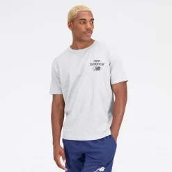 Herre Essentials Nytænkt Logo T-Shirt Atletisk Grå