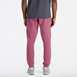 Herre Essentials Varsity Fleece Sweat Pants Vasket Burgundy