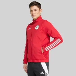 Herre FAF Algeriet Præsentationsjakke Team Power Red 2
