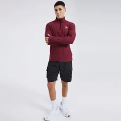 Herre Fasano T-shirts med lange ærmer Bordeaux