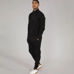 Herre FC 1 /​ 2 Zip Træningsdragt Sort