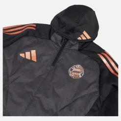 Herre FCB Fc Bayern München Vinter Træningstop Sort