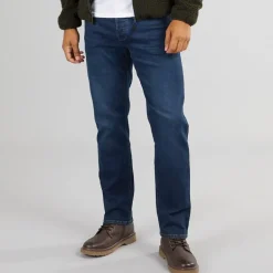 Herre FCUK Jeans Regular Fit Ind50 Midwash