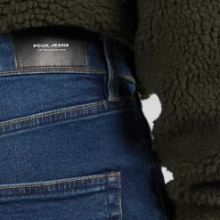 Herre FCUK Jeans Regular Fit Ind50 Midwash