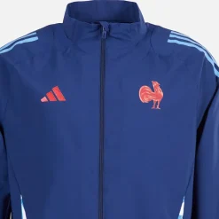 Herre FFR Frankrig Rugby Præsentationsjakke Dark Blue