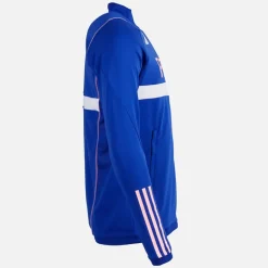 Herre FFR Team Frankrig Track Jakke Semi Lucid Blue