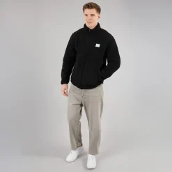 Herre Fleece Jakke Sort