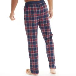 Herre Folau Flannel Hjemmetøj Rød Ternet