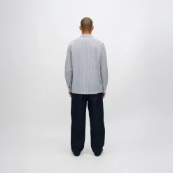 Herre Francis Langærmet Skjorte 3922 Sky Captain