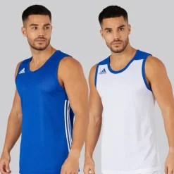 Herre 3G Speed Vendbar Basketball Trøje Collegiate Royal/​Hvid