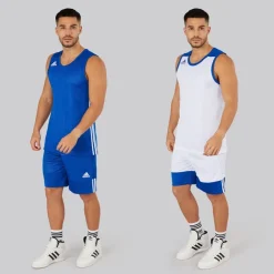 Herre 3G Speed Vendbar Basketball Trøje Collegiate Royal/​Hvid