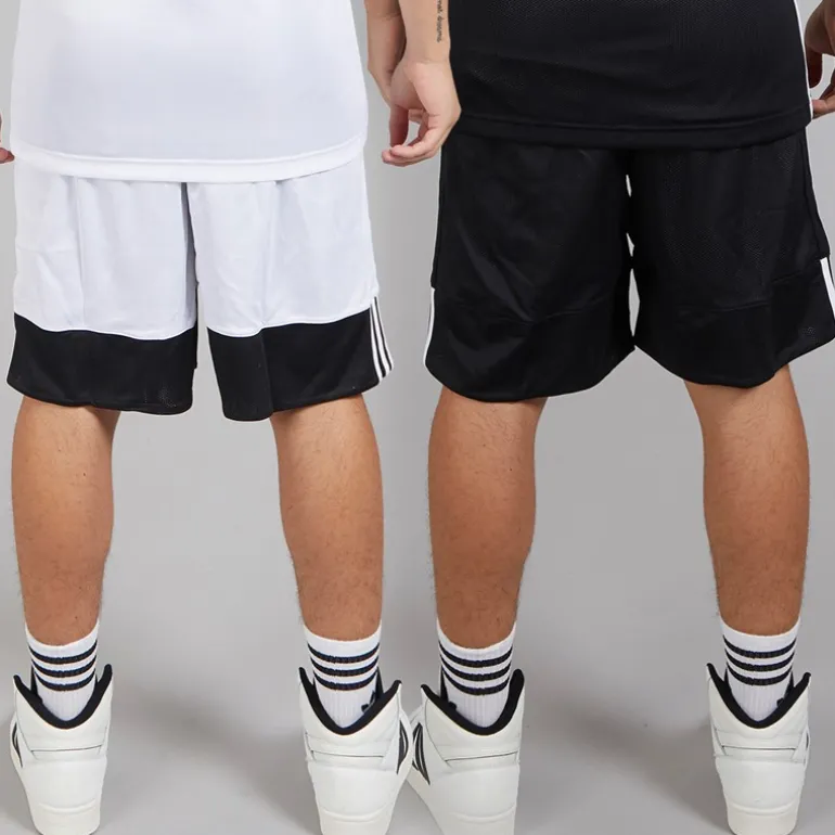 Herre 3G Speed Vendbare Basketball Shorts Sort/Hvid