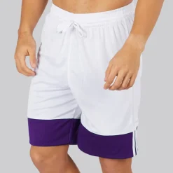 Herre 3G Speed Vendbare Basketball Shorts Collegiate Purple/​Hvid
