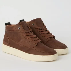 Herre Game Mid T1050 Sneakers Cognac