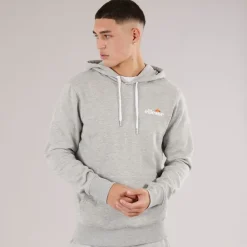 Herre Giffone Hættetrøje Light Grey Marl