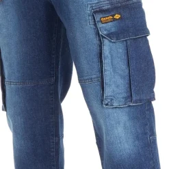 Herre Goffey Slim Fit Jeans Mørk Indigo Vask