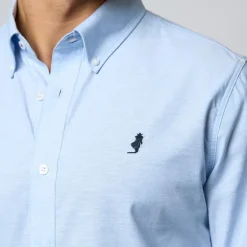 Herre Greg Skjorte Light Blue