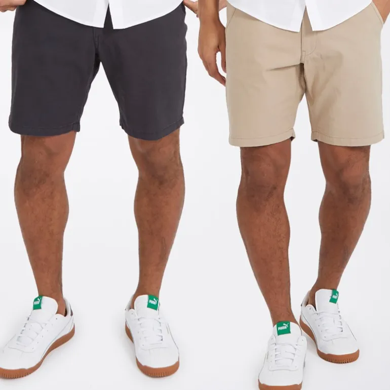 Herre Hansen Chino Shorts Topak Navy/Stone