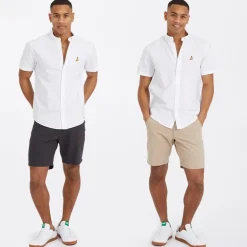 Herre Hansen Chino Shorts Topak Navy/Stone