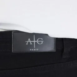 Herre Harlow Jeans Med Lige Ben Sort