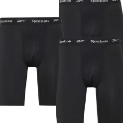 Herre Hogan Performance Tre Pack Lange Trunks Sort