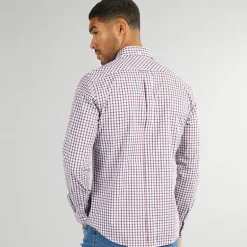 Herre House Langærmet shirts Flerfarvet