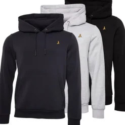 Herre Howard 3-pak Hoodies Sort/​Grå/​Blå