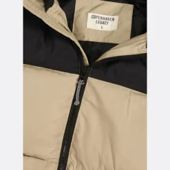 Herre Hættejakke Khaki /​ Sort