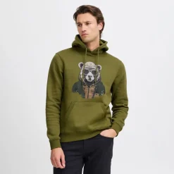 Herre Hættetrøje Capulet Olive