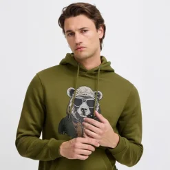 Herre Hættetrøje Capulet Olive