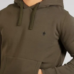 Herre hættetrøje khaki
