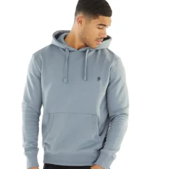 Herre hættetrøje Lyseblå/​Marine