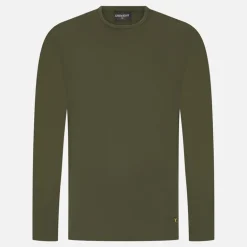 Herre Hugo Langærmet Bluse Og Shorts Lounge Sæt Climbing Ivy/Sort