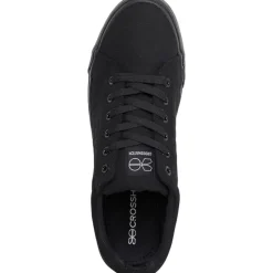 Herre Huseby Canvas Pumps Sort Mono