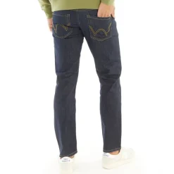 Herre Hydras Jeans Med Lige Ben Blå