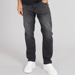 Herre Hydras Jeans Med Lige Ben Sort