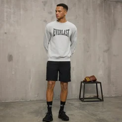 Herre Ikoniske Maksimeret Sweatshirt Lysegrå Mel