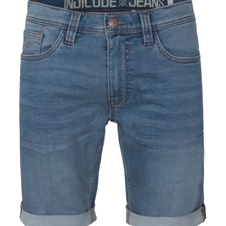 Herre Indelmare Denimshorts Blå