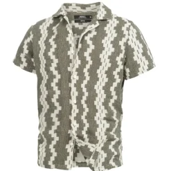 Herre Inrabon Skjorter med korte ærmer Grøn