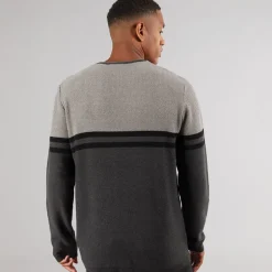 Herre Jaluf Jumper Charcoal Mix