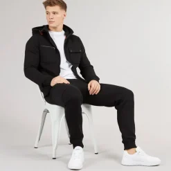 Herre Jarlev Træningsdragt Sort