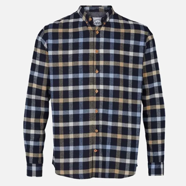 Herre Johan Ternet Skjorte Sky Captain