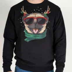 Herre Jule Sweater Sort