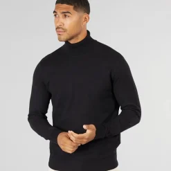 Herre Jwhemil Rullekrave Sort